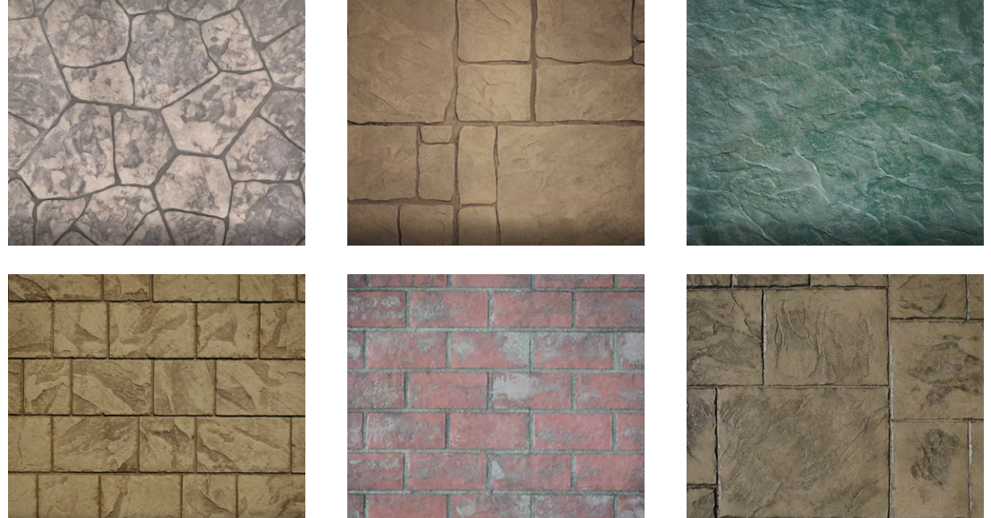 beton amprentat